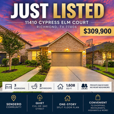11410 Cypress Elm Court, Richmond, Texas, 77406